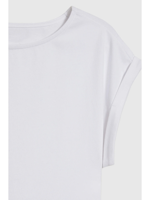 Moodo Бяла тениска Moodo