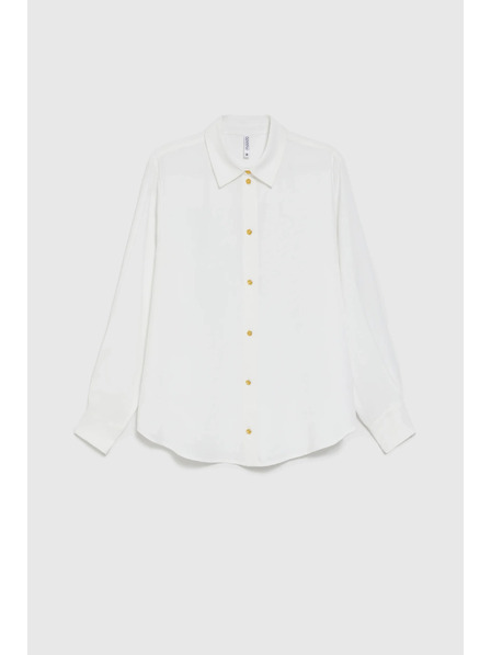 Moodo Бяла дамска блуза Moodo