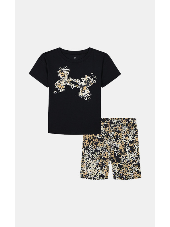 Under Armour Детски комплект Under Armour UA PRINTED BIKE SHORT SET-BLK