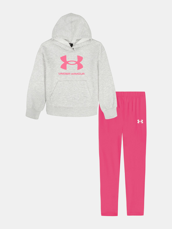 Under Armour Момичешки комплект Under Armour UA RIVAL PULLOVER SET