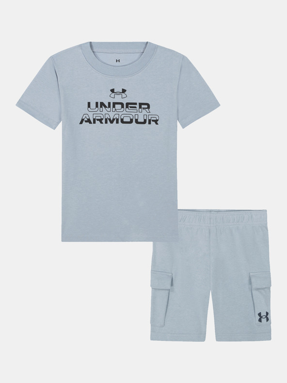 Under Armour Момчешки комплект Under Armour UA CARGO SHORT SET-BLU