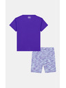 Under Armour Момичешки комплект Under Armour UA TWIST BIKE SHORT SET-BLU