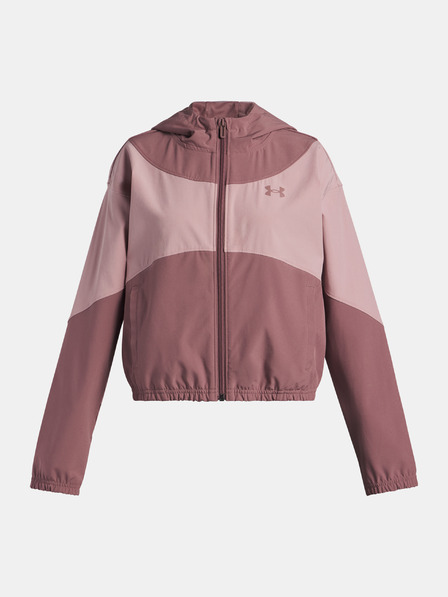 Under Armour Детско яке Under Armour UA Rival Woven HD Jacket-BRN