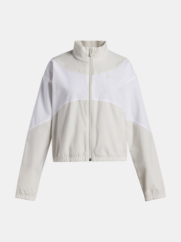 Under Armour Момичешко яке Under Armour UA Rival Woven Jacket-WHT
