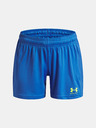 Under Armour Момичешки къси панталони Under Armour UA G's Ch. Knit Short-BLU