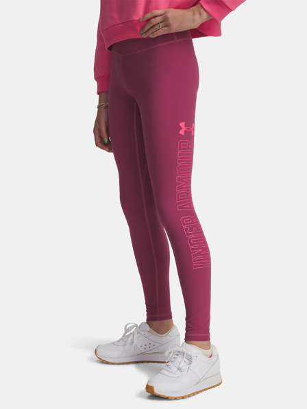 Under Armour Момичешки клин Under Armour UA Motion Branded Legging-RED