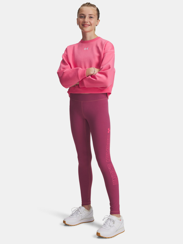 Under Armour Момичешки клин Under Armour UA Motion Branded Legging-RED