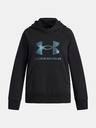 Under Armour Момичешки суитшърт Under Armour UA Rival Flc Shimmer Hdy-BLK