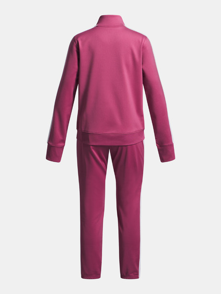 Under Armour Момичешки комплект Under Armour UA Knit Track Suit-RED