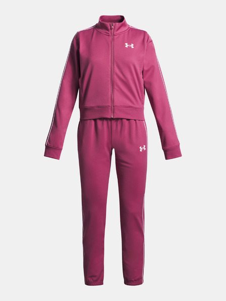 Under Armour Момичешки комплект Under Armour UA Icon Knit Crop Tracksuit-RED