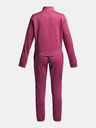 Under Armour Момичешки комплект Under Armour UA Icon Knit Crop Tracksuit-RED