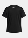 Under Armour Момичешка тениска Under Armour Tech Varsity Graphic SS-BLK