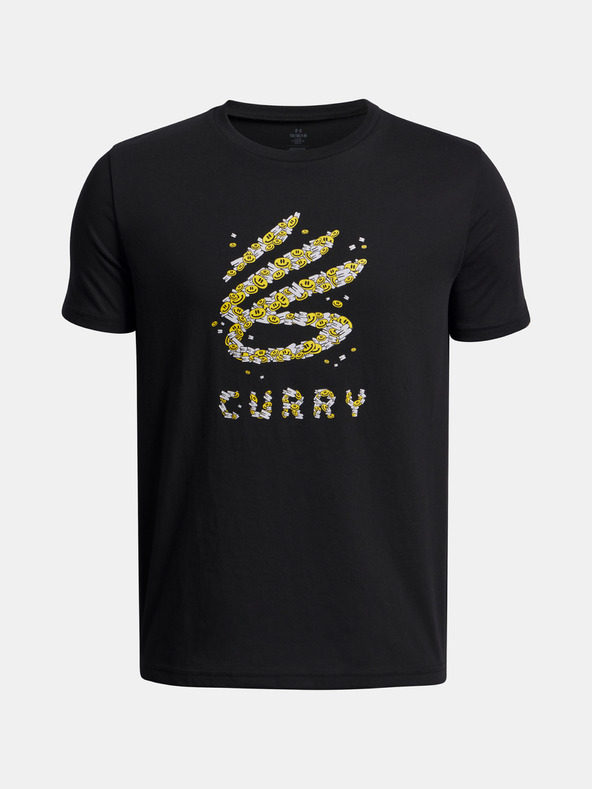 Under Armour Момчешка тениска Under Armour Curry Trend Tee 1-BLK