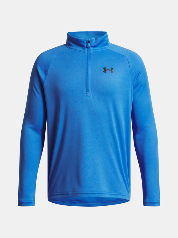 Under Armour Тениска Under Armour Boys UA Tech 2.0 1/2 Zip-BLU