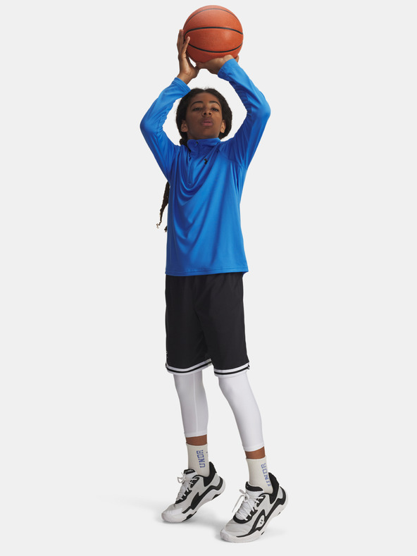 Under Armour Тениска Under Armour Boys UA Tech 2.0 1/2 Zip-BLU