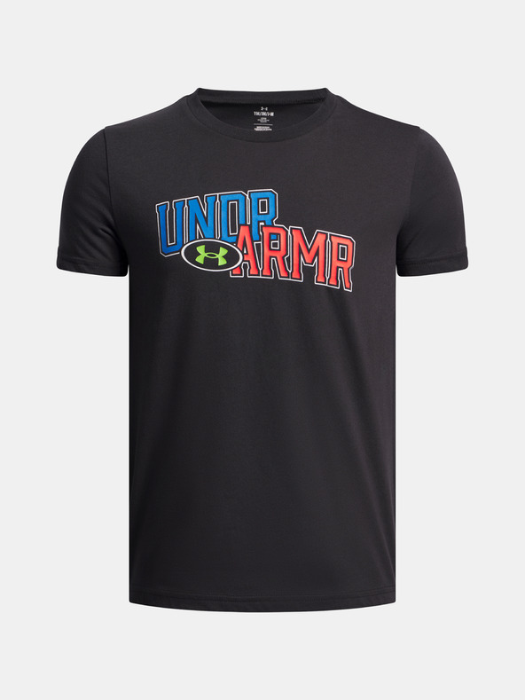 Under Armour Момчешка тениска Under Armour UA OVERLAY WM SS-BLK