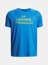 Under Armour Момчешка тениска Under Armour UA Tech Split Wordmark SS-BLU