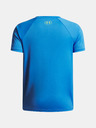 Under Armour Момчешка тениска Under Armour UA Tech Split Wordmark SS-BLU