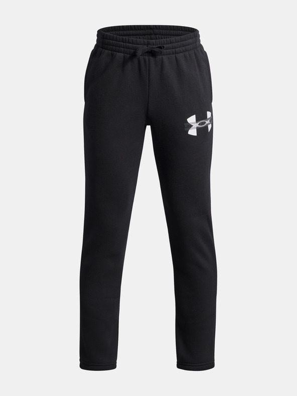 Under Armour Момчески спортен панталон Under Armour UA Rival Flc Cblck Grphc Jgr-BLK