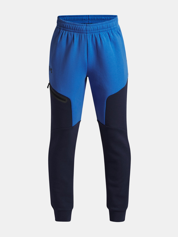 Under Armour Момчески спортен панталон Under Armour UA B Unstoppable Flc Jogger-BLU