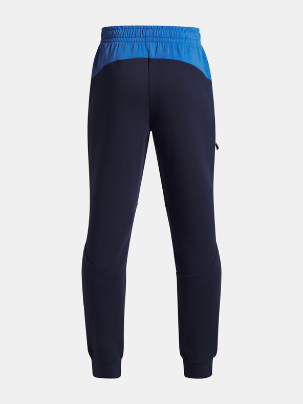Under Armour Момчески спортен панталон Under Armour UA B Unstoppable Flc Jogger-BLU