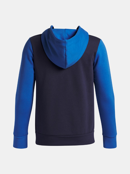Under Armour Детски суитшърт Under Armour UA Rival Flc Cblck Grphc HD-BLU