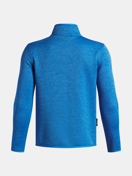 Under Armour Детски суитшърт Under Armour UA Drive Hybrid Storm SF HZ-BLU