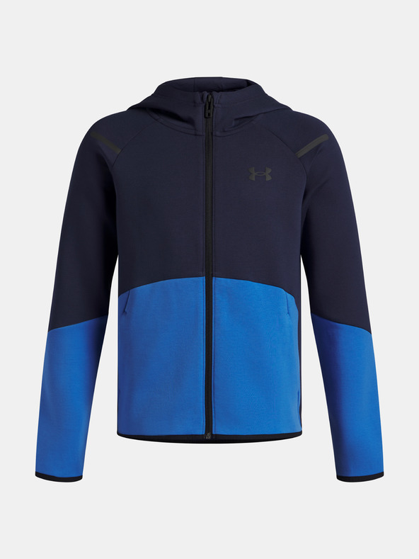 Under Armour Детски суитшърт Under Armour UA B Unstoppable Flc FZ-BLU