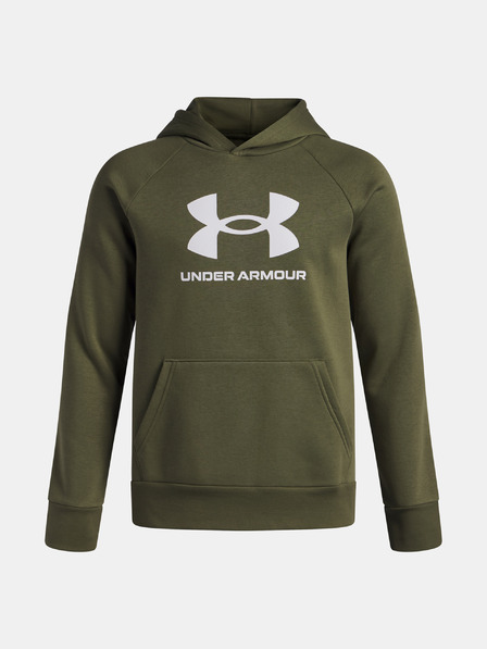 Under Armour Детски суитшърт Under Armour UA Rival Fleece BL Hoodie-GRN