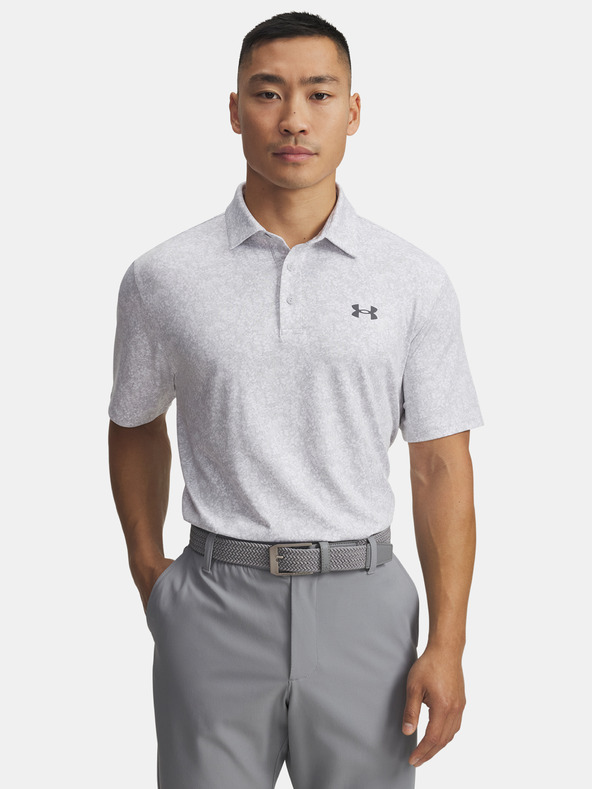Under Armour Мъжки спортен екип Under Armour UA Playoff 3.0 Printed Polo-WHT