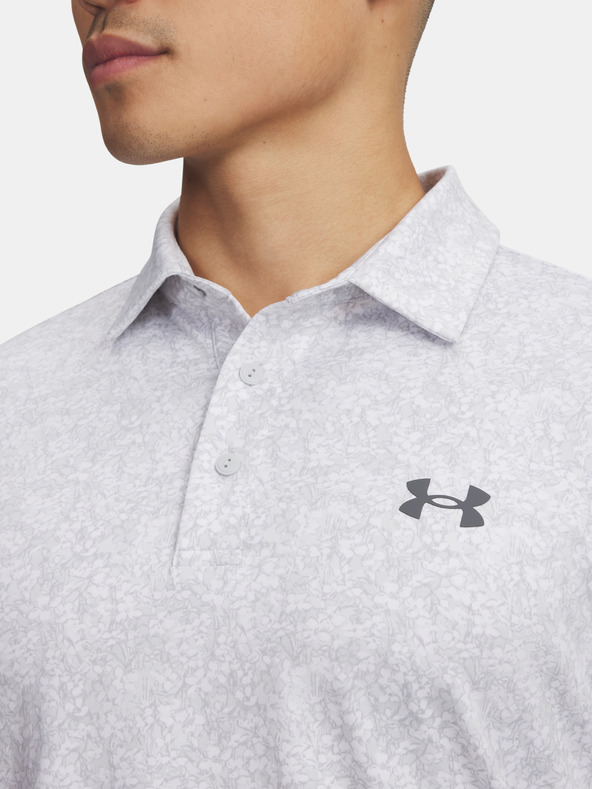 Under Armour Мъжки спортен екип Under Armour UA Playoff 3.0 Printed Polo-WHT