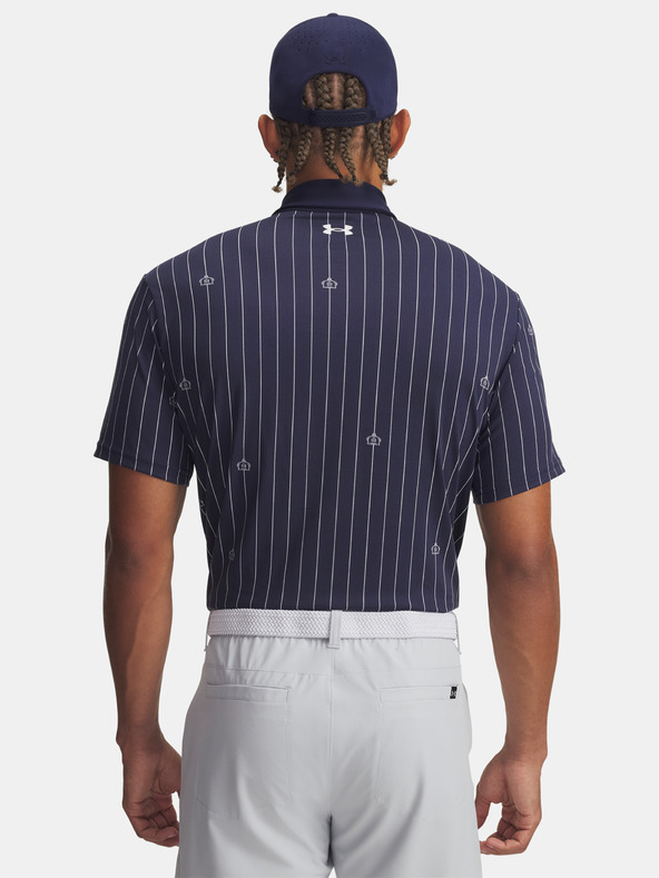 Under Armour Мъжка тениска Under Armour UA Playoff 3.0 Printed Polo-BLU