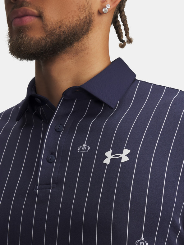 Under Armour Мъжка тениска Under Armour UA Playoff 3.0 Printed Polo-BLU