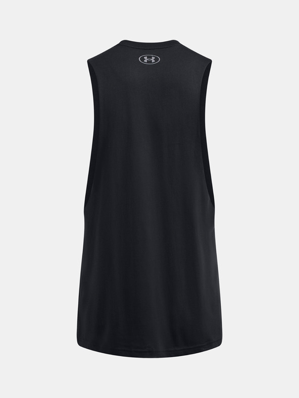 Under Armour Мъжки потник Under Armour UA LEFT CHEST CUT OFF TANK-BLK