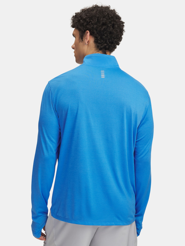 Under Armour Мъжка тениска Under Armour UA LAUNCH 1/4 ZIP-BLU