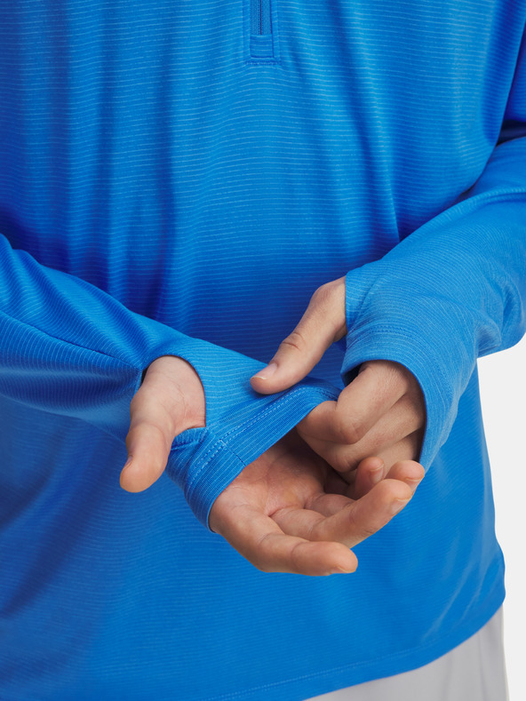 Under Armour Мъжка тениска Under Armour UA LAUNCH 1/4 ZIP-BLU
