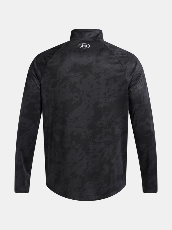 Under Armour Мъжка тениска Under Armour UA Tech 2.0 1/2 Zip-BLK