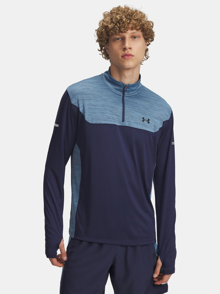 Under Armour Мъжка тениска Under Armour UA Tech Utility 1/4 Zip-BLU