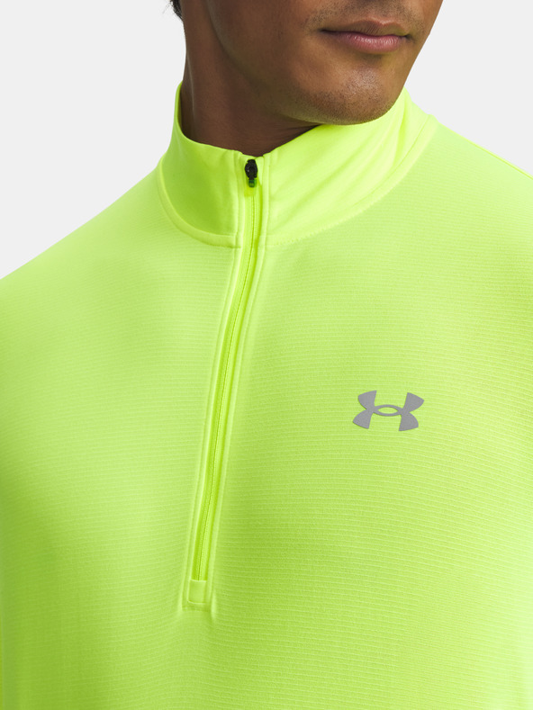 Under Armour Мъжка тениска Under Armour UA LAUNCH 1/4 ZIP-YLW