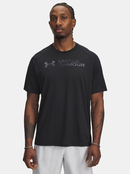 Under Armour Мъжка тениска Under Armour UA Tech Reflective SS-BLK