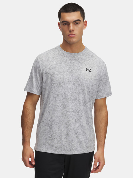 Under Armour Мъжка тениска Under Armour UA Tech Tee Pixelate-GRY