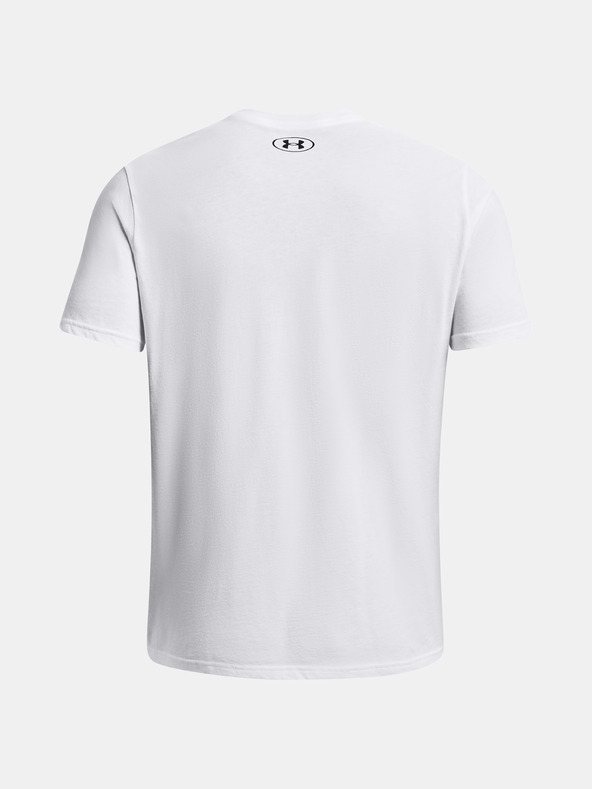 Under Armour Мъжка тениска Under Armour UA CAMO CHEST STRIPE SS-WHT