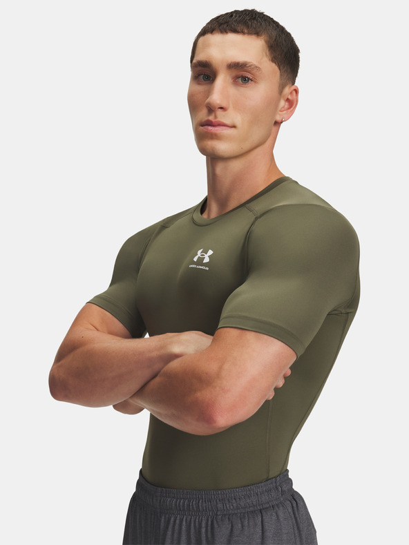 Under Armour Мъжка тениска Under Armour UA HG Armour Comp SS-GRN