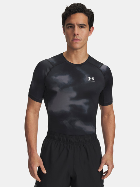 Under Armour Мъжка тениска Under Armour UA HG Armour Printed SS-BLK