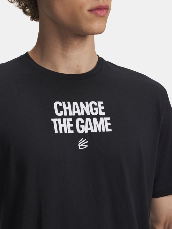 Under Armour Мъжка тениска Under Armour Curry Playable Tee 1-BLK