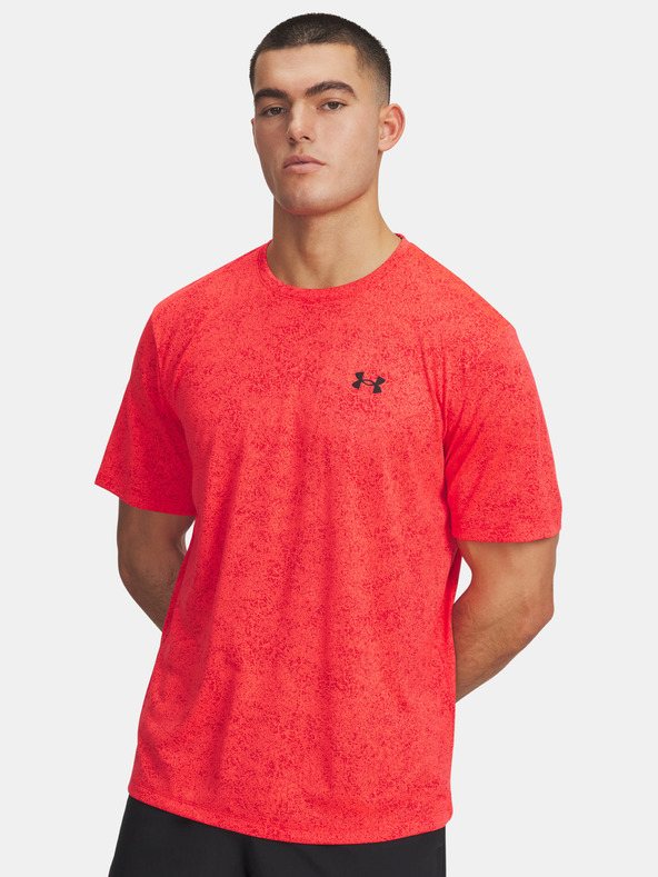 Under Armour Мъжка тениска Under Armour UA Tech Tee Pixelate-RED