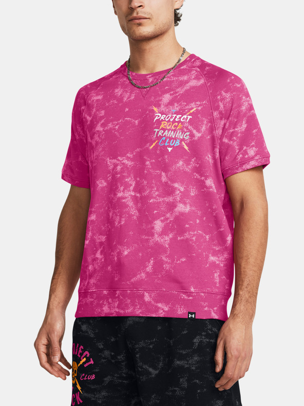 Under Armour Мъжка тениска Under Armour Pjt Rck Q2 Terry AOP Crew