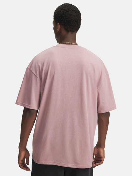 Under Armour Мъжка тениска Under Armour UA HWT WOVEN LABEL SS-PNK