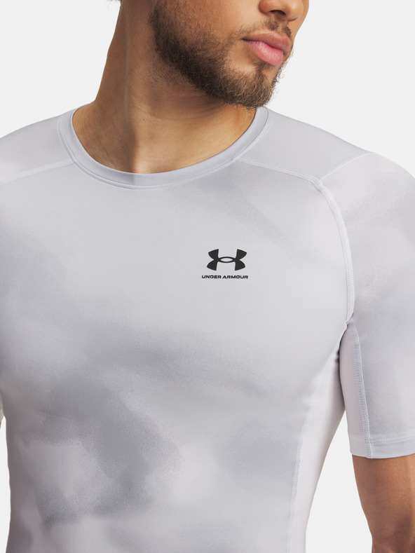 Under Armour Мъжка тениска Under Armour UA HG Armour Printed SS-WHT