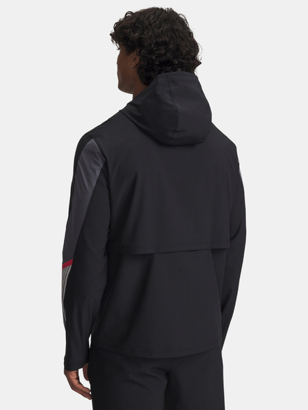Under Armour Мъжко яке Under Armour UA Velociti Storm Hooded Jkt-BLK